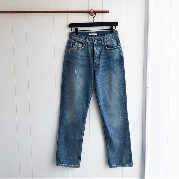 NWT GRLFRND Helena Straight Jeans Last Dance - Picture 3 of 7